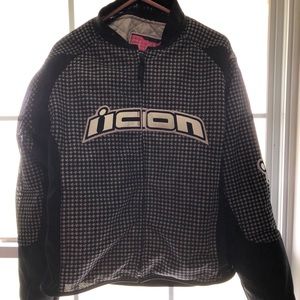 Women’s Icon Motorcycle Jacket Size XL